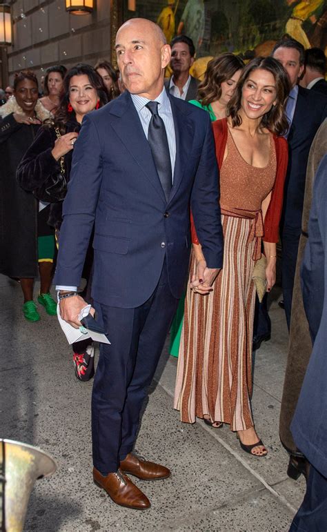 Matt Lauer and Girlfriend Shamin Abas Hold Hands at。